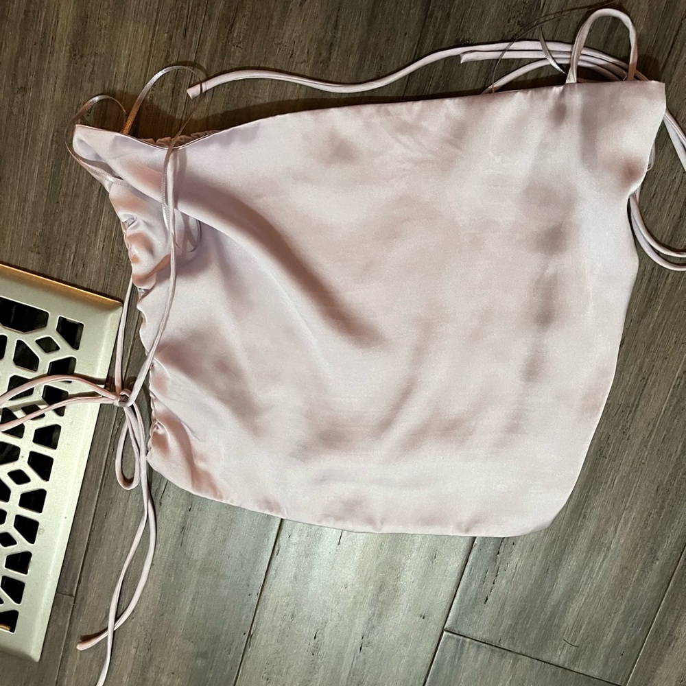 Urban satin crop top